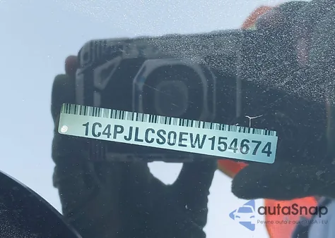 2014 Jeep Cherokee Latitude z USA, uszkodzony, nr VIN 1C4PJLCS0EW154674